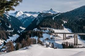 Brenner Pass in winter