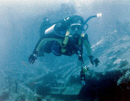 SCUBA photo of Michael