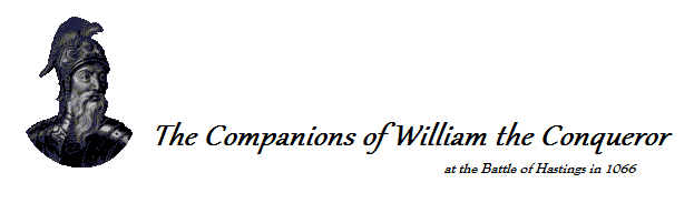 The Companions of William the Conqueror