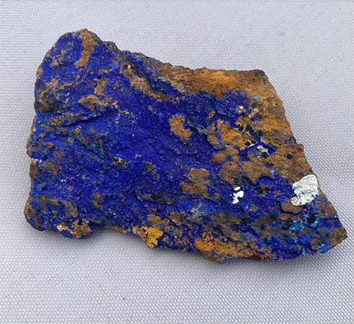 Azurite, natural luster 