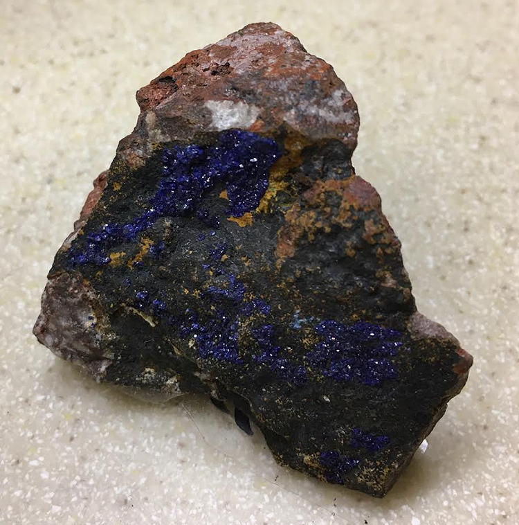 Moroccan Azurite