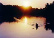 Sunset on the River